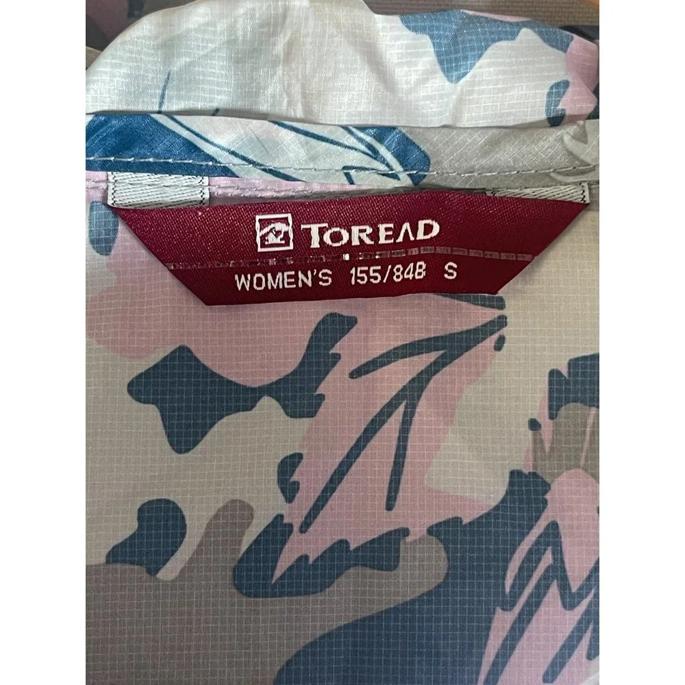Toread Ultra Lightweight Hiking Running Jacket Camo Floral Women Sz. S - Picture 6 of 7